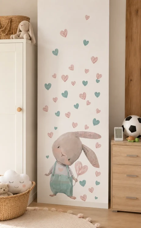 naklejki-na-sciane-kroliczek-z-serduszkami-turkusowe-50x100.webp