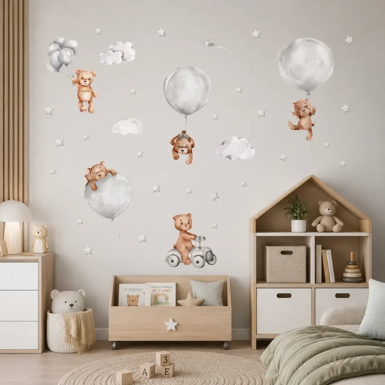 naklejki-na-sciane-misie-z-balonami-100x100-arkusz.webp