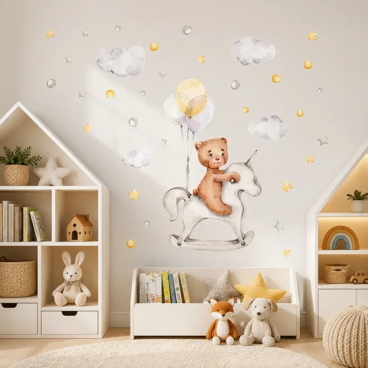 naklejka-na-sciane-mis-na-koniu-na-biegunach-balony-50x100-cm.webp