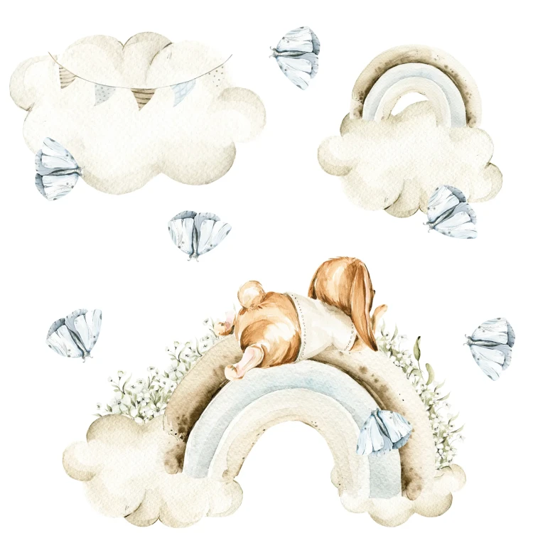 naklejki-na-ściany-króliczek-tęcza-motylki-50x100cm.webp