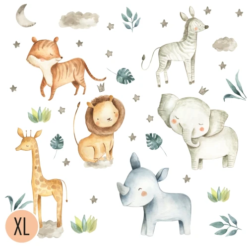 naklejki-na-ścianę-safari-100x100cm.webp