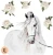 naklejka-na-ścianę-koń-białe-piwonie-100x100cm.webp
