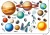 naklejki na ścianę-planety-kosmos-układ-słoneczny-50x100cm.webp