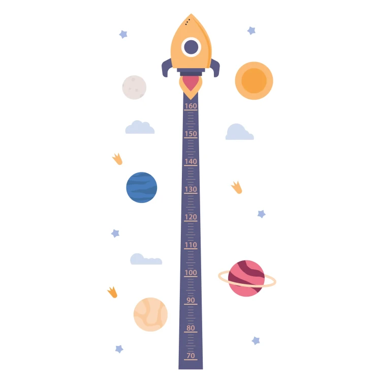 miarka-wzrostu-naklejka-rakieta-planety-kosmos.webp
