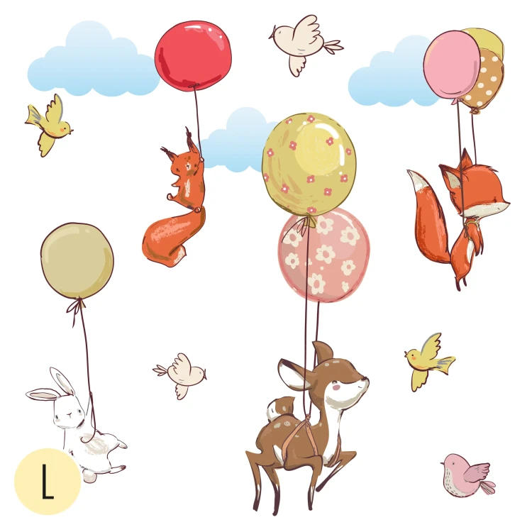 naklejki-na-sciane-zwierzęta-balony-kolorowe-50x100cm .webp
