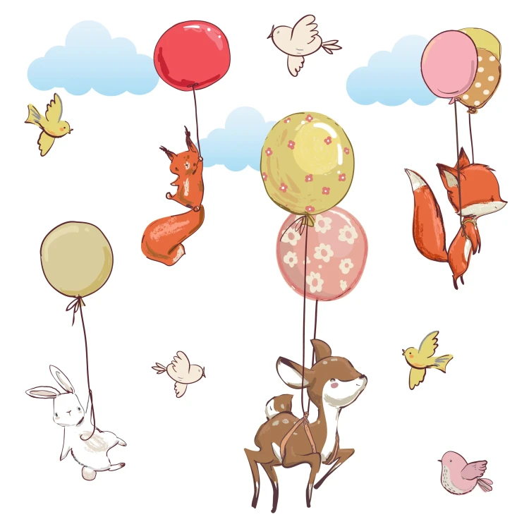 naklejki-na-sciane-zwierzęta-balony-kolorowe-50x100cm .webp