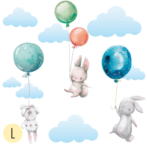 naklejki-na-ścianę-króliczki-balony-kolorowe-50x100cm.webp