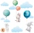 naklejki-na-ścianę-króliczki-balony-kolorowe-100x100cm.webp