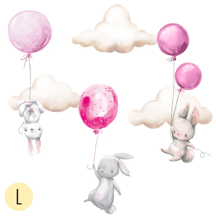 naklejki-na-ścianę-króliczki-balony-różowe-50x100cm.webp