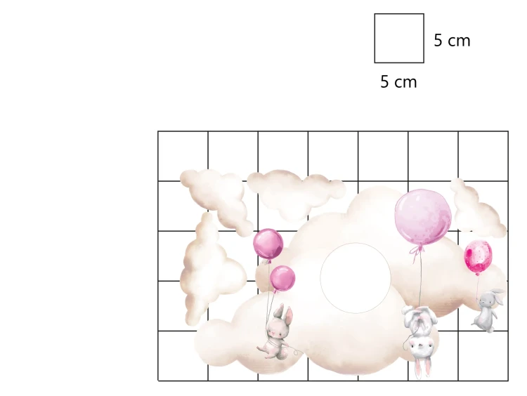 osłona-ściany-pod-włącznik-światła-króliczki-różowe-balony.webp