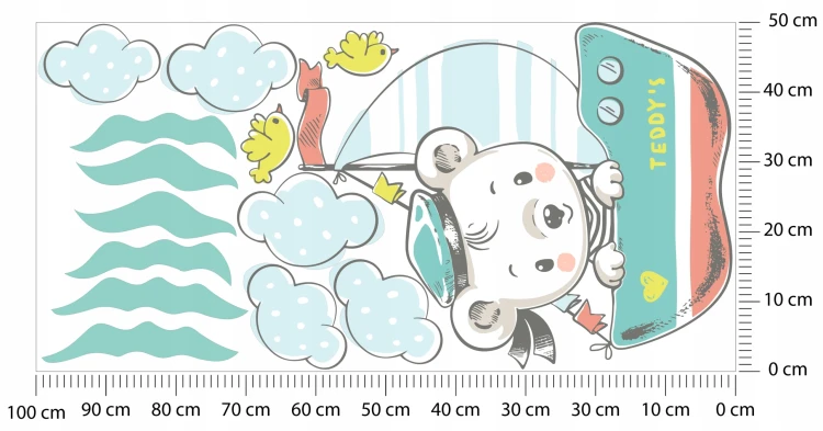 naklejki-na-ścianę-statek-z-misiem-50x100cm.webp