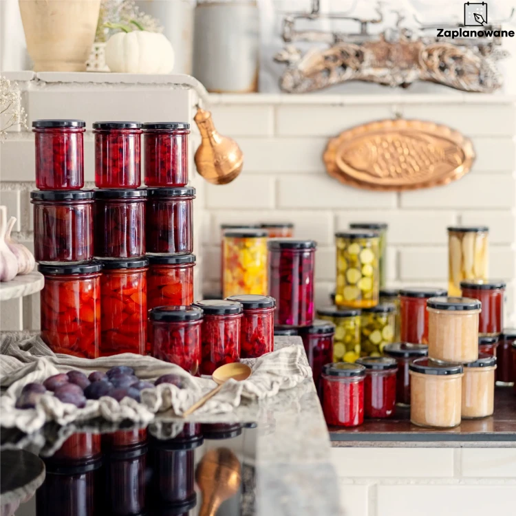 15-słoiki-na-przetwory-i-stary-piec-kaflowy.webp