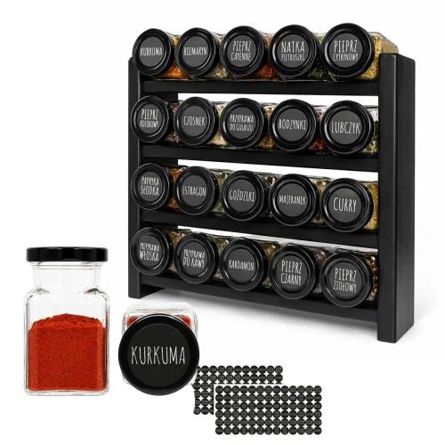 stojak-na-przyprawy-czarny-metalowy-przyprawnik-słoiczki-150ml-naklejki-naprzyprawy.webp