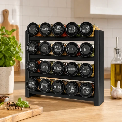 stojak-na-przyprawy-czarny-metalowy-przyprawnik-słoiczki-150ml-naklejki-naprzyprawy.webp