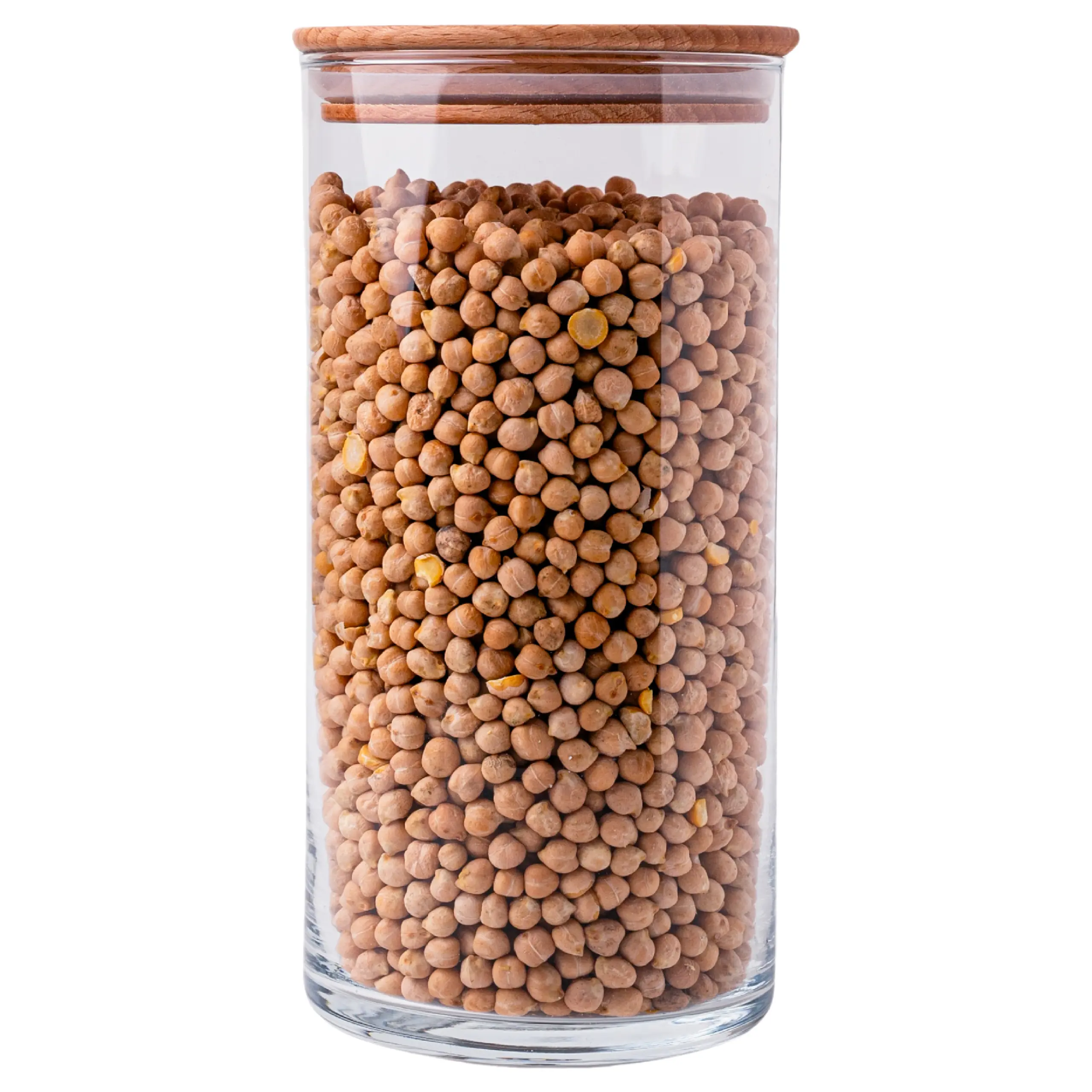 słoik z drewnianą pokrywką 1200 ml